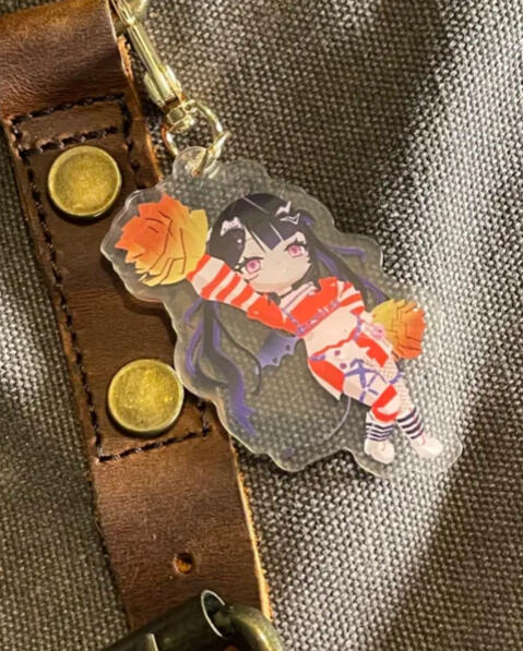 Roca Cheerleader Keychain Roca Cheerleader Keychain